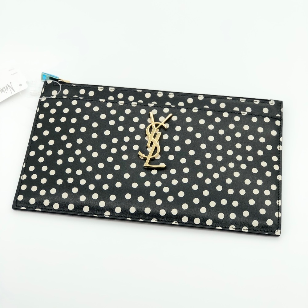 Saint Laurent Monogram Bill Pouch